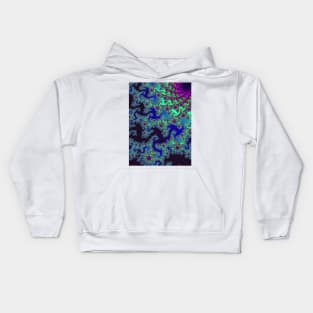 fractal style Kids Hoodie